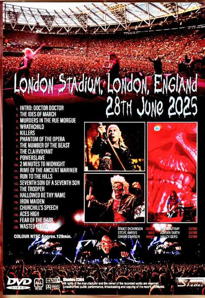 Iron Maiden / London, UK 2025 Complete Another Shot Edition