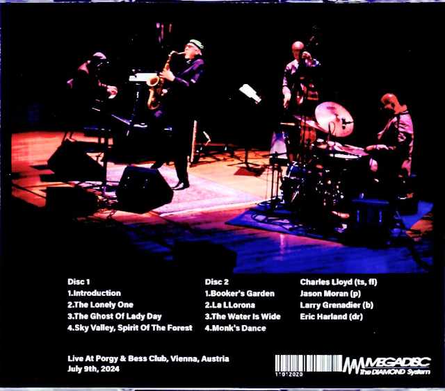 Charles Lloyd Sky Quartet Charles Lloyd/Austria 2024 Complete