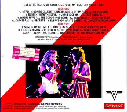 Van Halen / MN, USA 08.10.1982 Complete Soundboard Edition