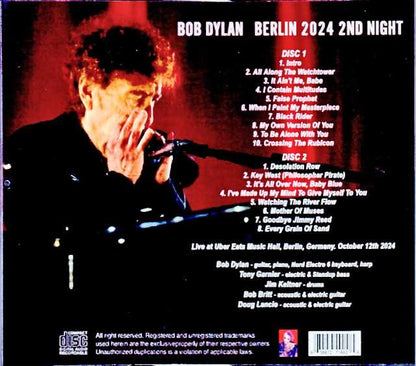 Bob Dylan/Germany 10.12.2024 Complete