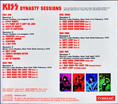 Kiss / Escape from Hell Collection of Dynasty Sessions 1978-1979