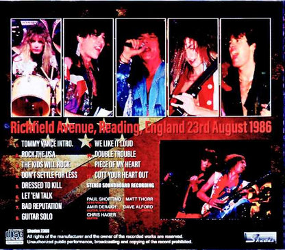 Rough Cutt/England,UK 1986 Soundboard Edition