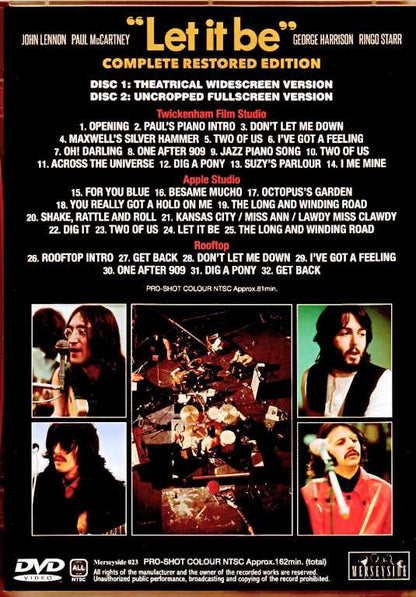 Beatles/Let it be Complete Restored Edition