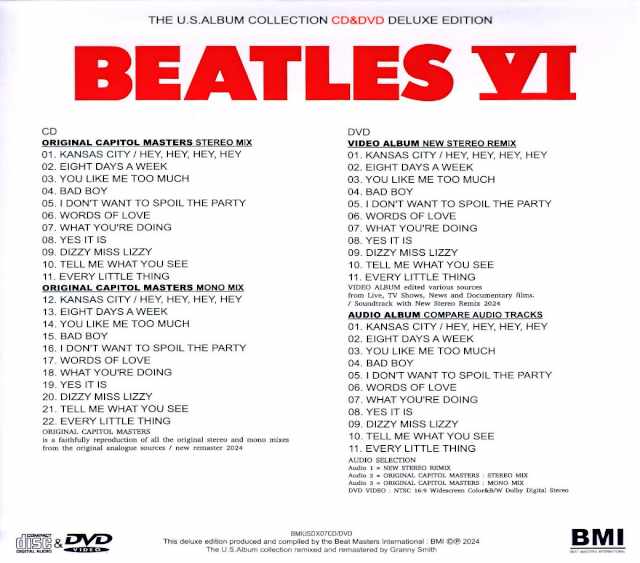 Beatles The Beatles/The Beatles VI Deluxe Edition