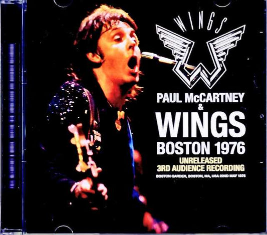 Paul McCartney Wings/MA,USA 1976 Unreleased 3rd Audience Recording Edition