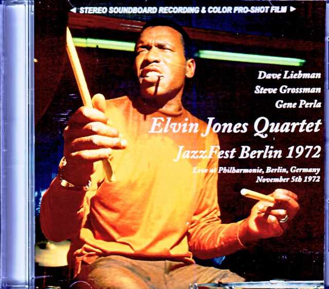 Elvin Jones Quartet Elvin Jones/Germany 1972 Soundboard Edition & more