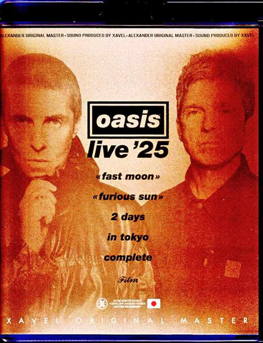 Oasis / Tokyo, Japan 2025 2 Days Complete Blu-Ray Version