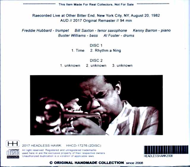 Freddie Hubbard / NY,USA 1982 Complete