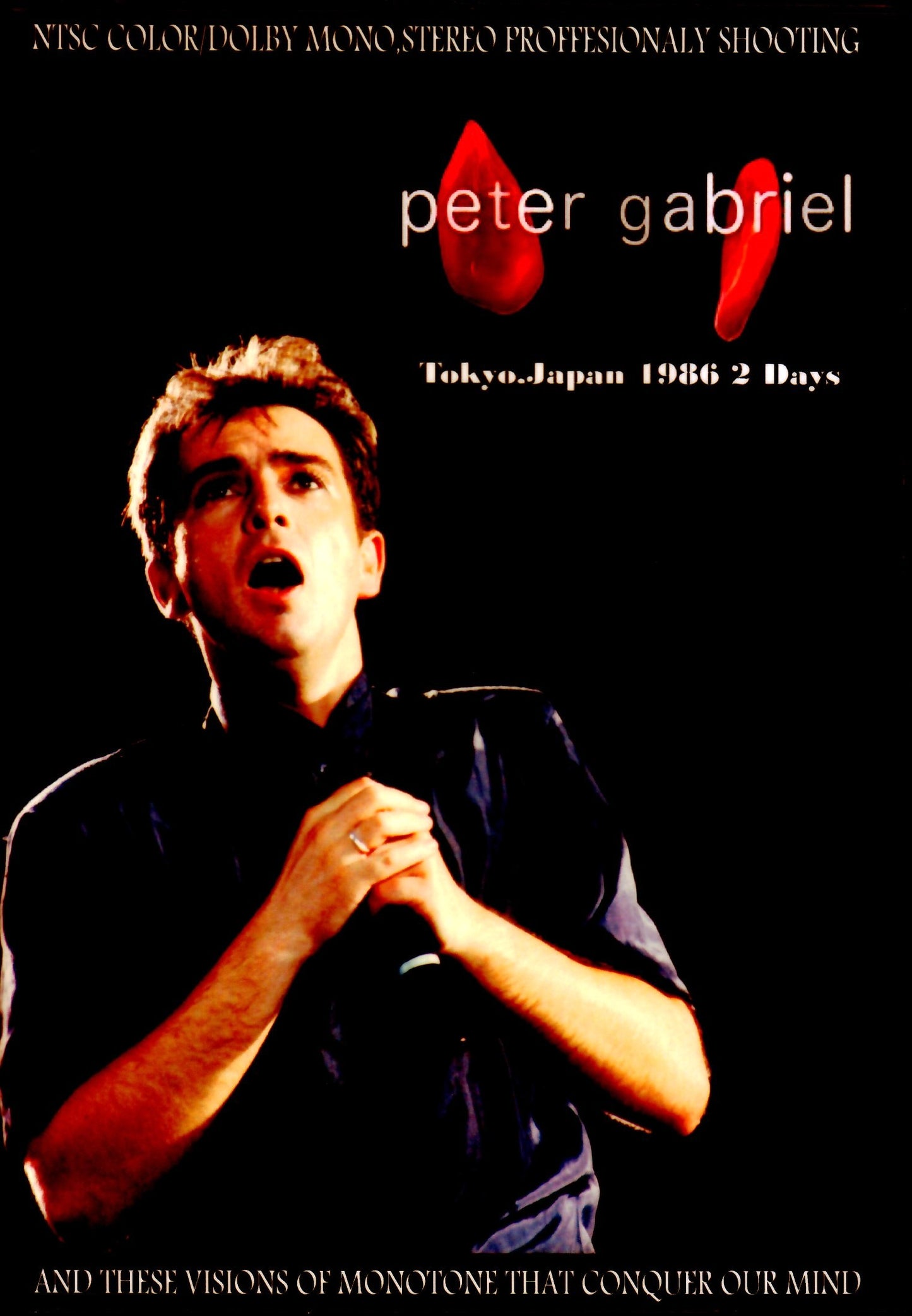 Peter Gabriel/Tokyo,Japan 1986 2 Days