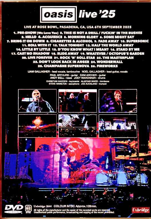 Oasis/CA,USA 09.06.2025 Complete Multi-Cam Edition