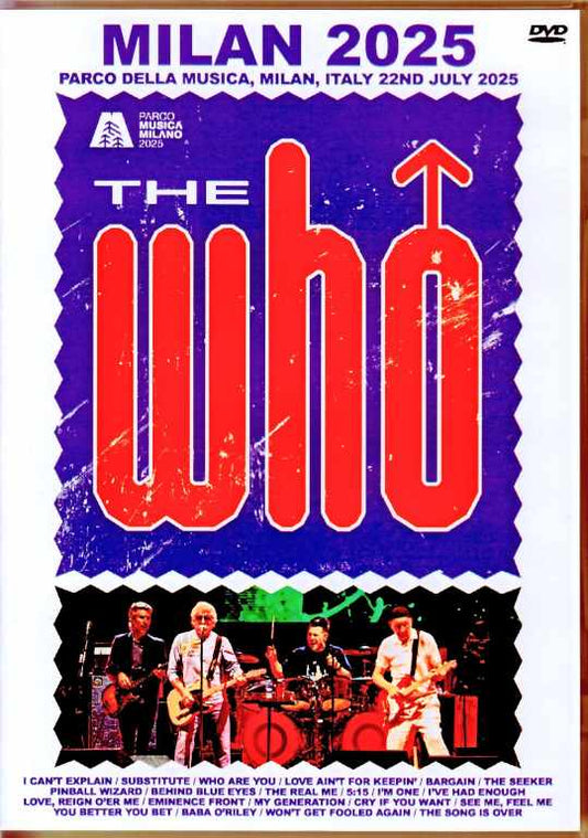 The Who/Italy 07.22.2025 2Shots Edition