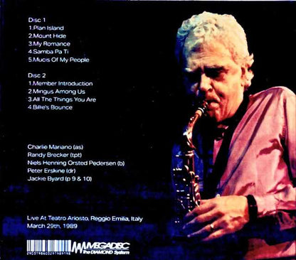 Charlie Mariano Randy Brecker Charlie Mariano Randy Brecker/Italy 1989 Broadcast Edition