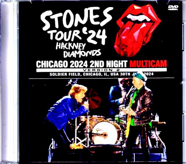 Rolling Stones/IL,USA 7.30.2024 Complete Multi-Cam Edition Version2 Jewel Version