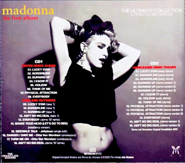 Madonna/First Album Remix and Remasters Original Compilation