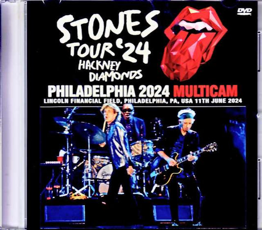 Rolling Stones/PA,USA 2024 Complete Multi-Cam Edition Jewel Version