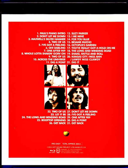 Beatles Let it Be New Source Remaster Edition Blu-Ray & DVD Version