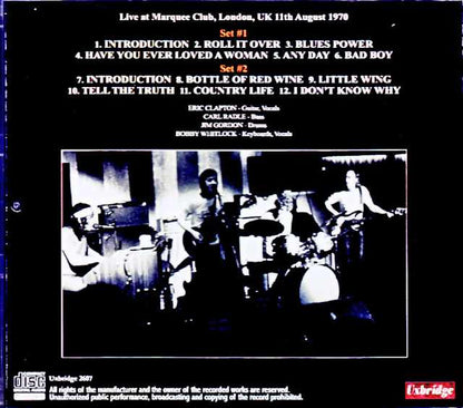 Derek and the Dominos/London,UK 08.11.1970 Upgrade