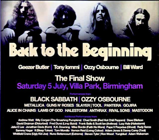Various Artists Ozzy Osbourne, Black Sabbath, Metallica, Gun's N' Roses Pantera, Slayer Ozzy Osbourne Black Sabbath/England, UK 2025 Complete Soundboard Edition