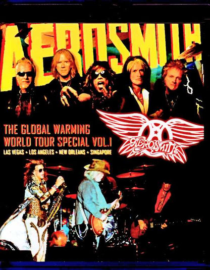 Aerosmith Global Warning World Tour Pro-Shot Collection Vol.1 Blu-Ray Version