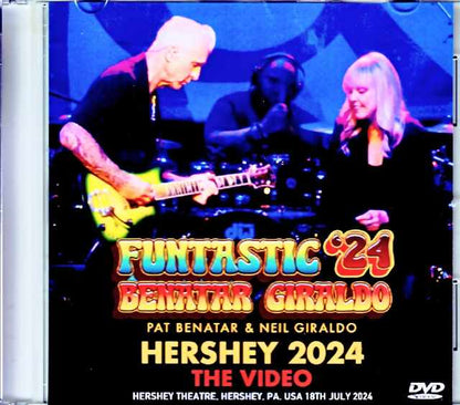 Pat Benatar Neil Giraldo Pat Benatar/PA,USA 2024 Complete Jewel Version