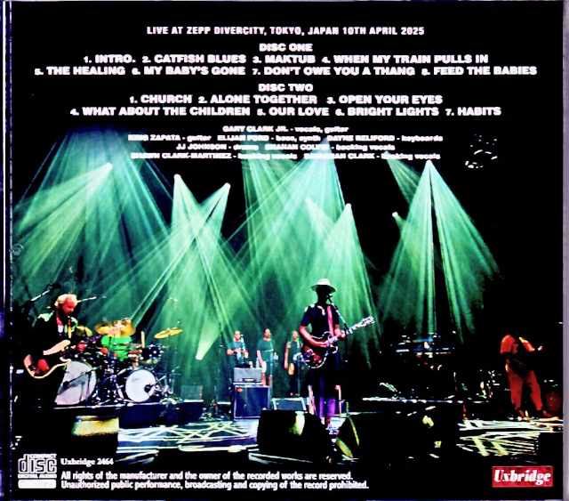 Gary Clark Jr./Tokyo,Japan 2025 Complete