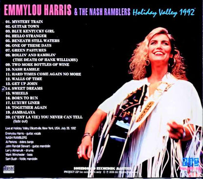 Emmylou Harris and the Nash Ramblers Emmylou Harris/NY,USA 1992