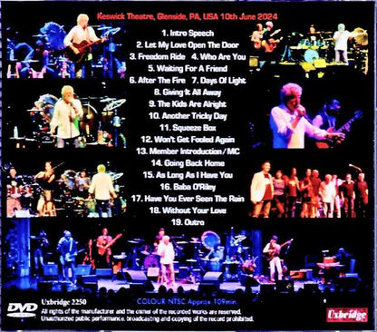 Roger Daltrey/PA,USA 2024 Complete
