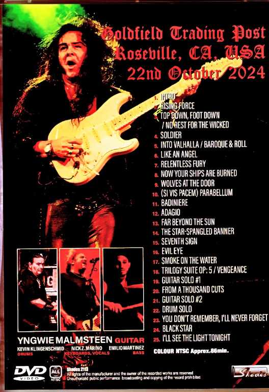 Yngwie Malmsteen/CA,USA 2024 Complete