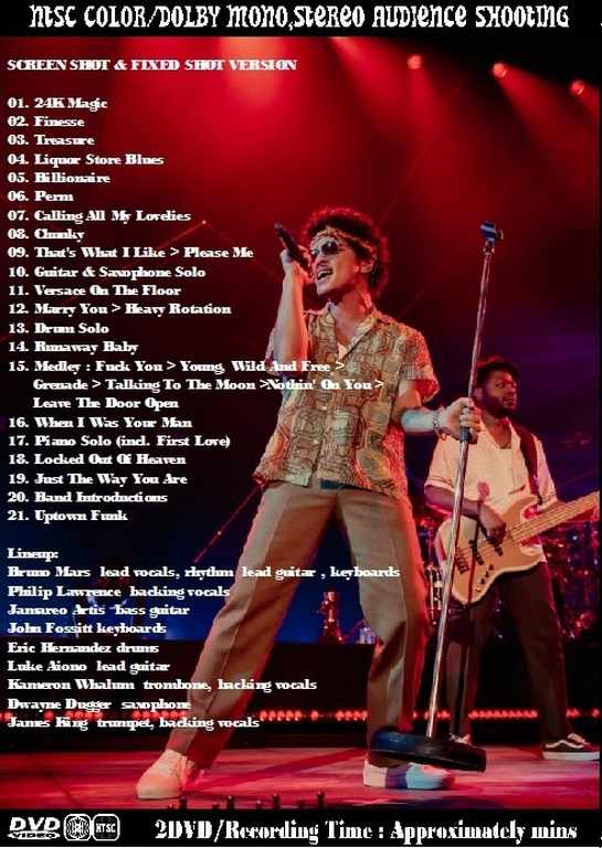 Bruno Mars/Tokyo,Japan 1.18.2024 Complete