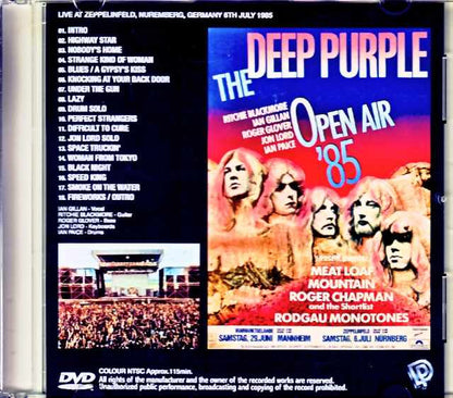 Deep Purple Germany 1985 Complete High Quality Audio Masters Edition Jewel Version