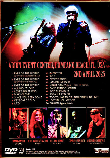 Graham Bonnet/FL,USA 2025 Complete