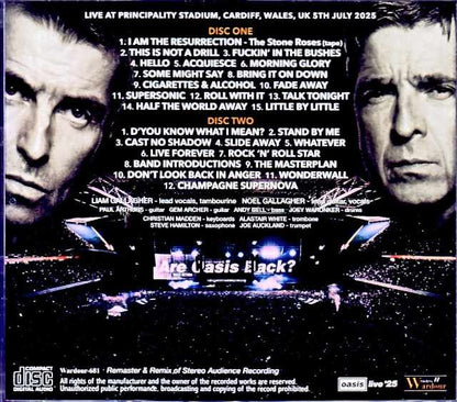 Oasis/England,UK 07.05.2025 Complete Remaster & Remix Edition