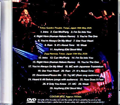 SWV / Tokyo, Japan 2025 2Days Complete Jewel Version