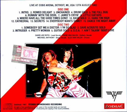 Van Halen/MI,USA 08.13.1982 Soundboard Edition