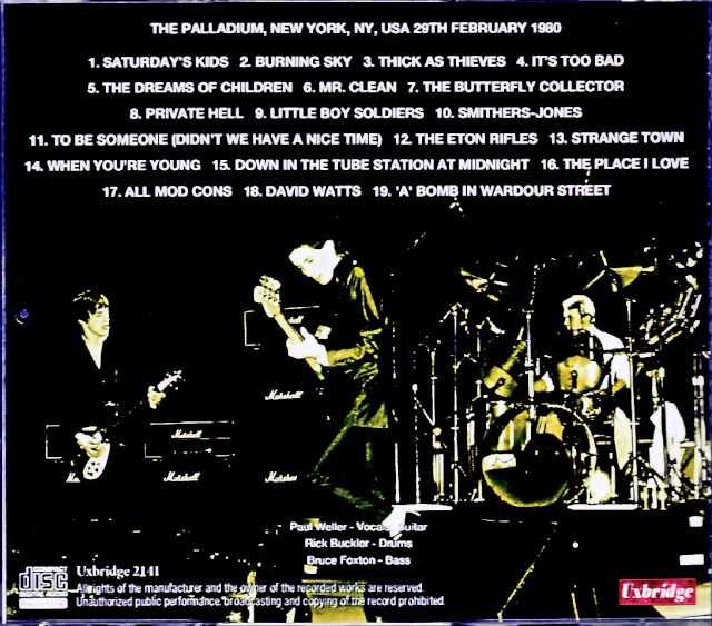Jam,The Jam/NY,USA 1980