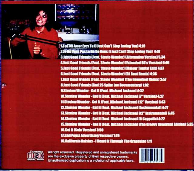 Michael Jackson/Bad Sessions Vol.12