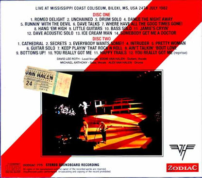 Van Halen/MS,USA 07.24.1982 Soundboard Edition