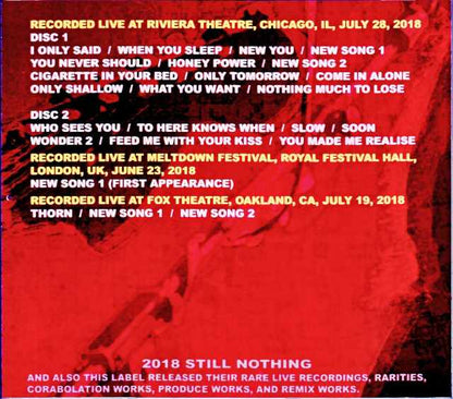 My Bloody Valentine/IL,USA 2018 & more