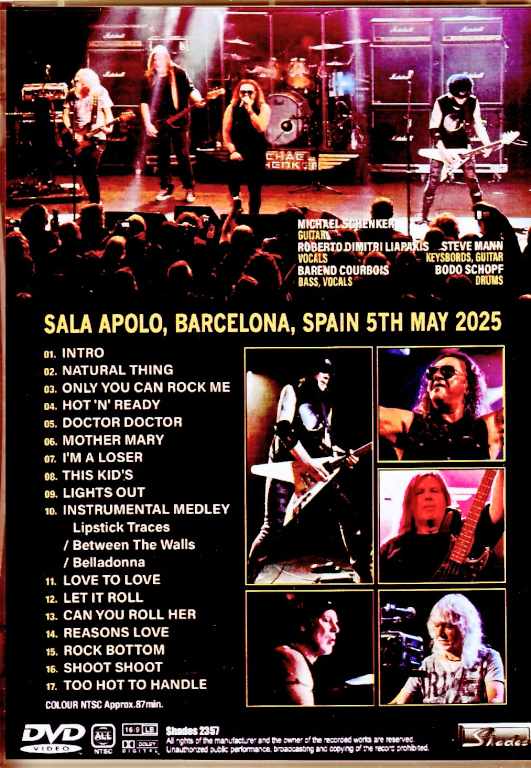 Michael Schenker Michael Schenker/Spain 05.05.2025 Complete
