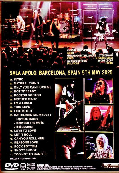 Michael Schenker Michael Schenker/Spain 05.05.2025 Complete