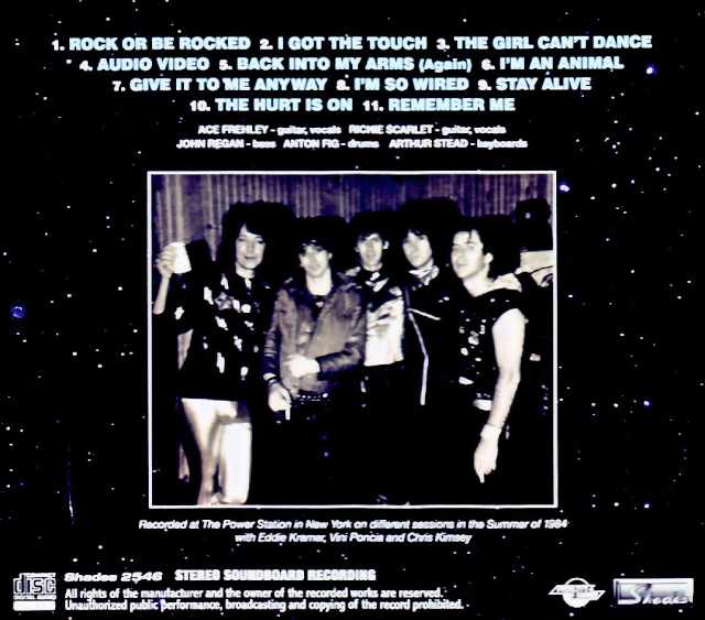 Ace Frehley/Studio Demos NY,USA 1984 Soundboard Edition