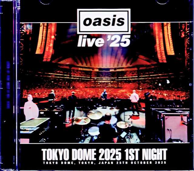 Oasis / Tokyo, Japan 10.25.2025 Complete Stand Seat Near Speaker Rec Edition