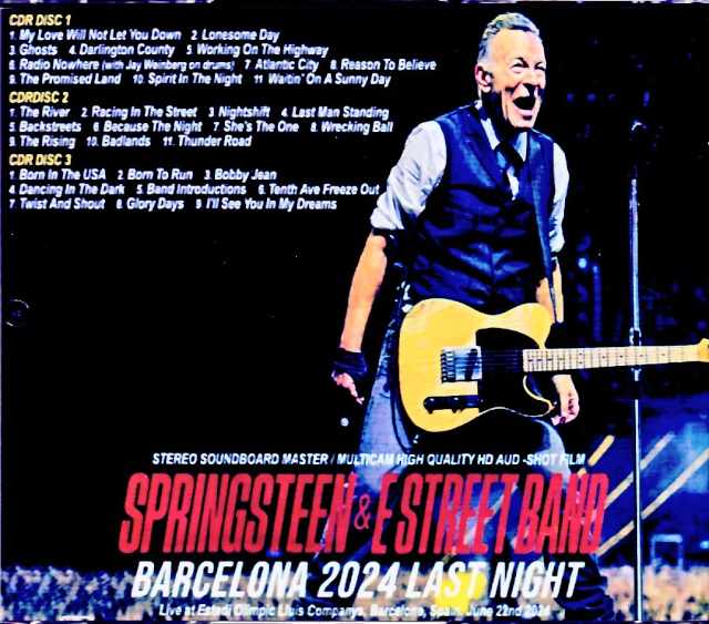 Bruce Springsteen Bruce Springsteen/Spain 2024 Complete