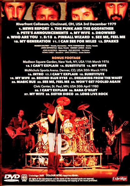 The Who/OH,USA 1979 Super 8mm Edition & more