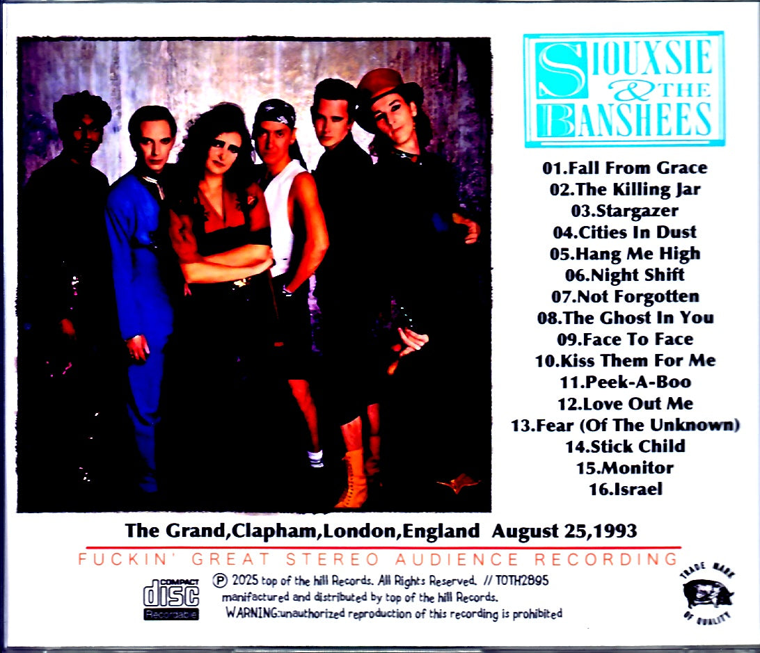 Siouxsie and the Banshees/London,UK 08.25.1993