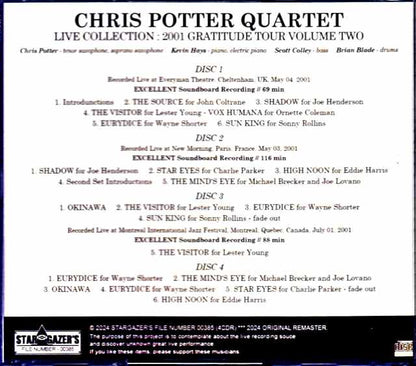 Chris Potter Quartet Chris Potter/Live Collection 2001 Vol.2
