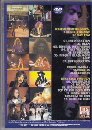 Deep Purple/London,England 1974