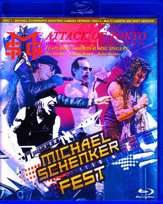 Michael Schenker Michael Schenker/Tokyo,Japan 2016 2-Cam Mix BRD