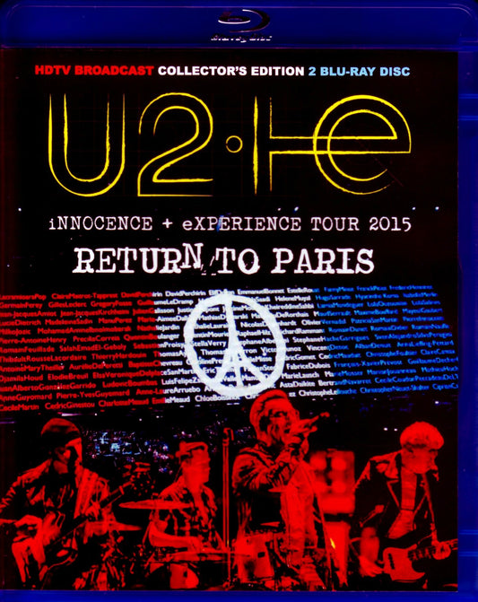 U2/France 12.6 & 7.2015 Blu-Ray Version