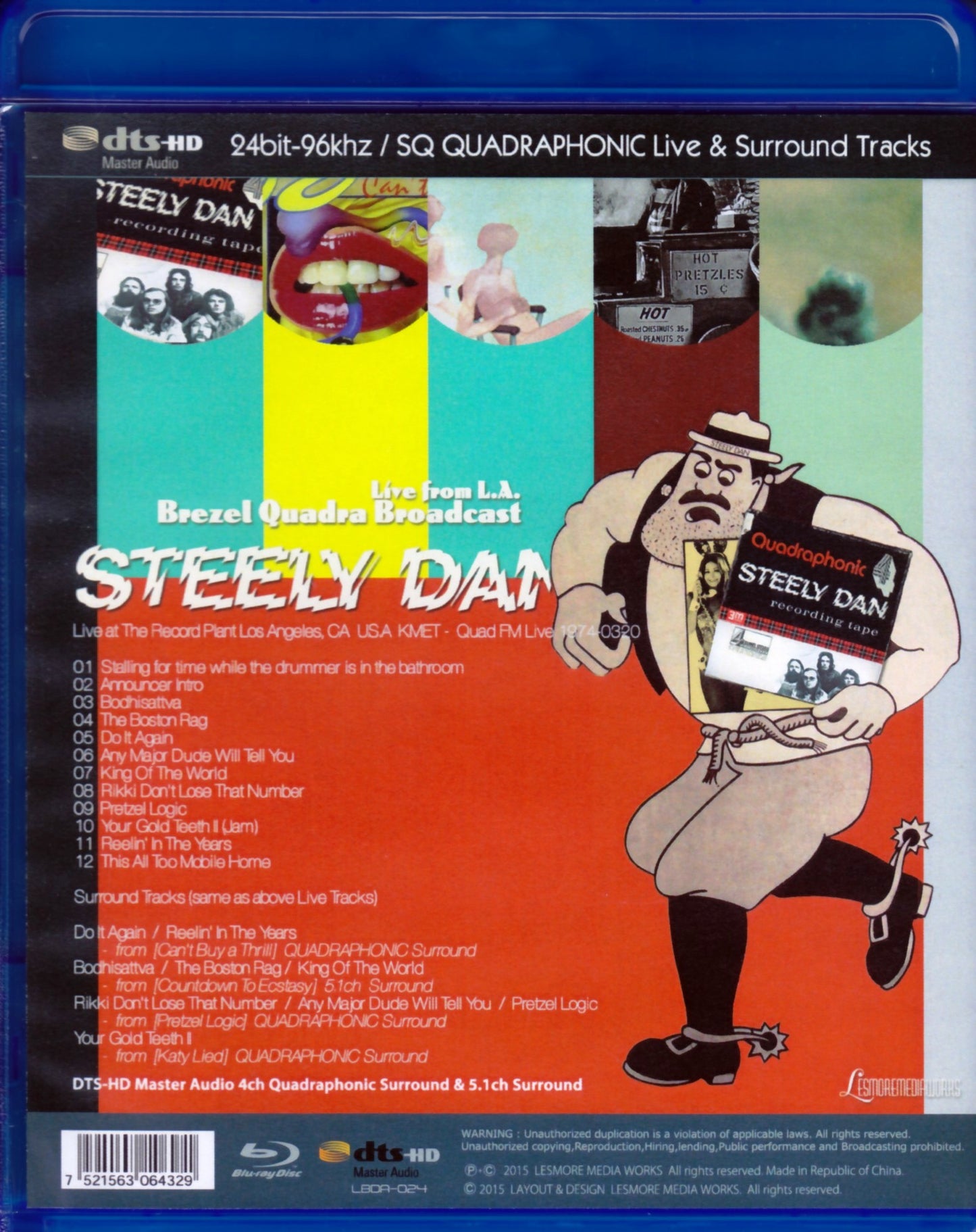 Steely Dan/California, USA 1974 Blu-Ray Version